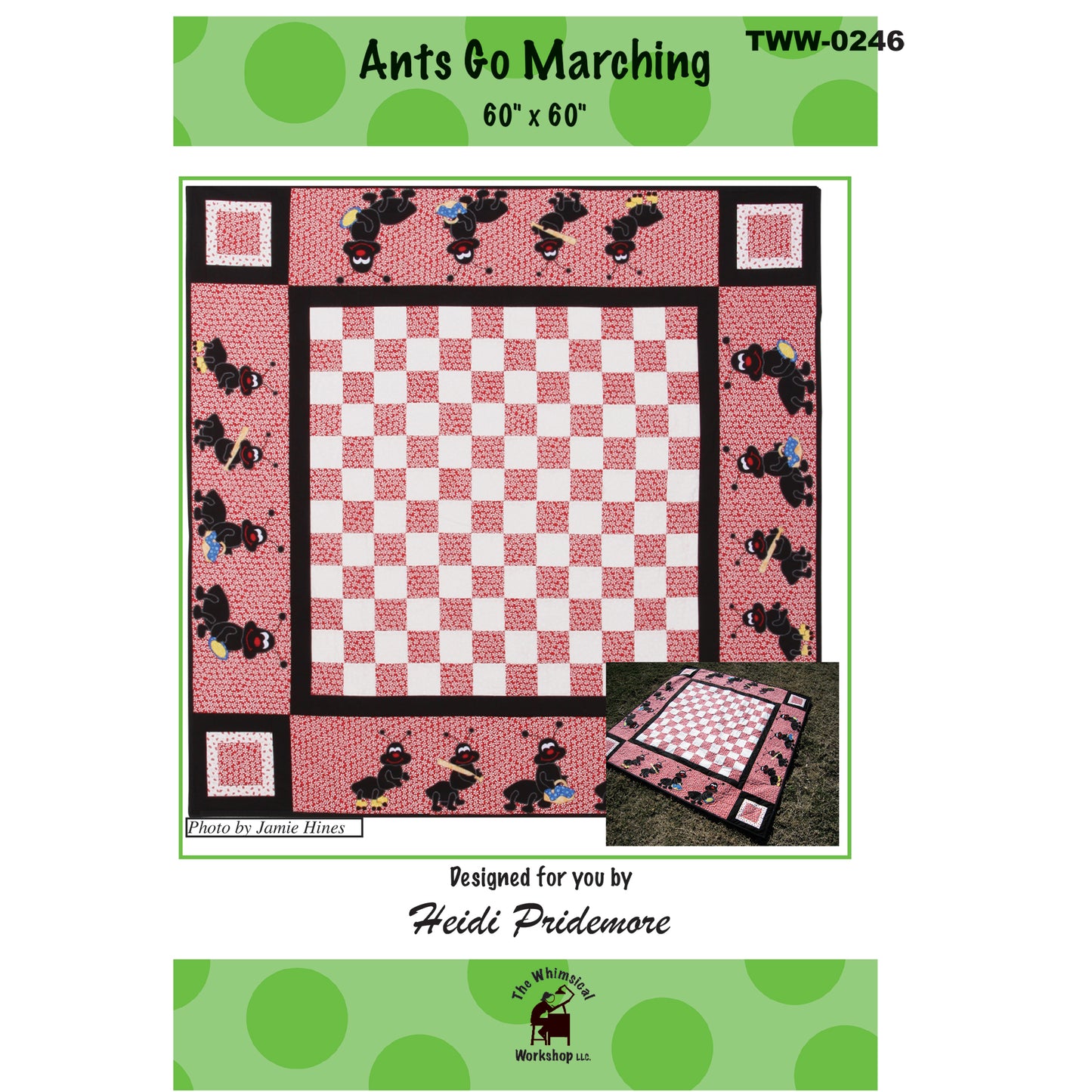 Ants Go Marching Quilt Pattern TWW-0246 - Paper Pattern