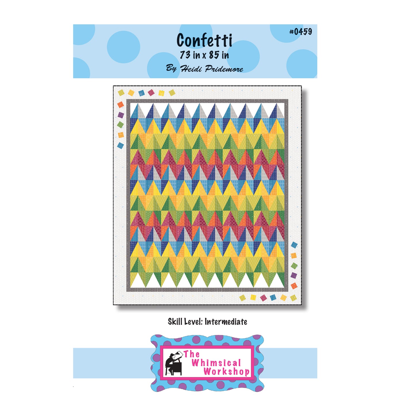 Confetti Quilt Pattern TWW-0459 - Paper Pattern