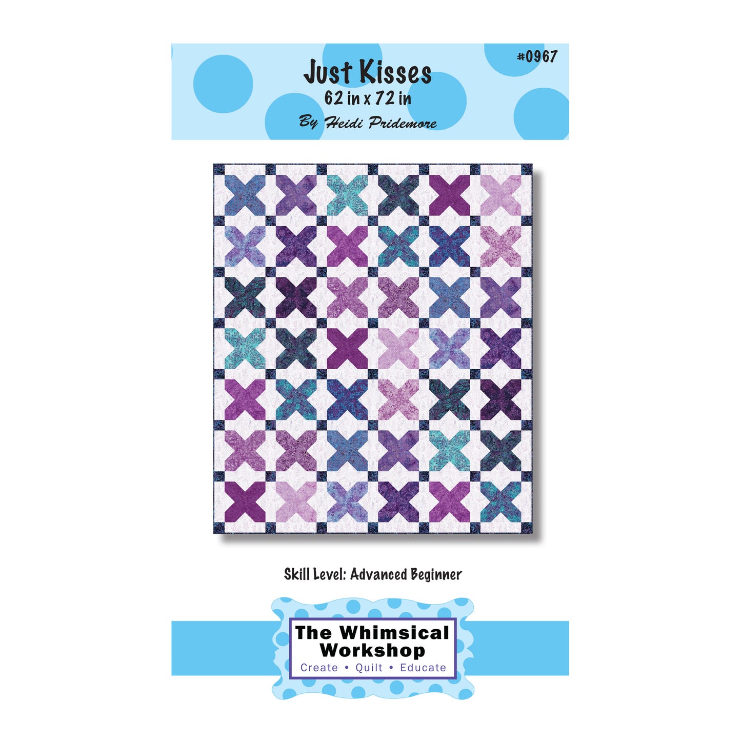 Just Kisses Quilt Pattern TWW-0967w - Wholesale Product