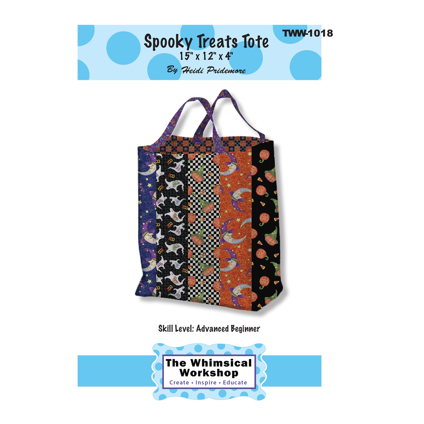 Cover image of pattern for Spooky Treats Tote.