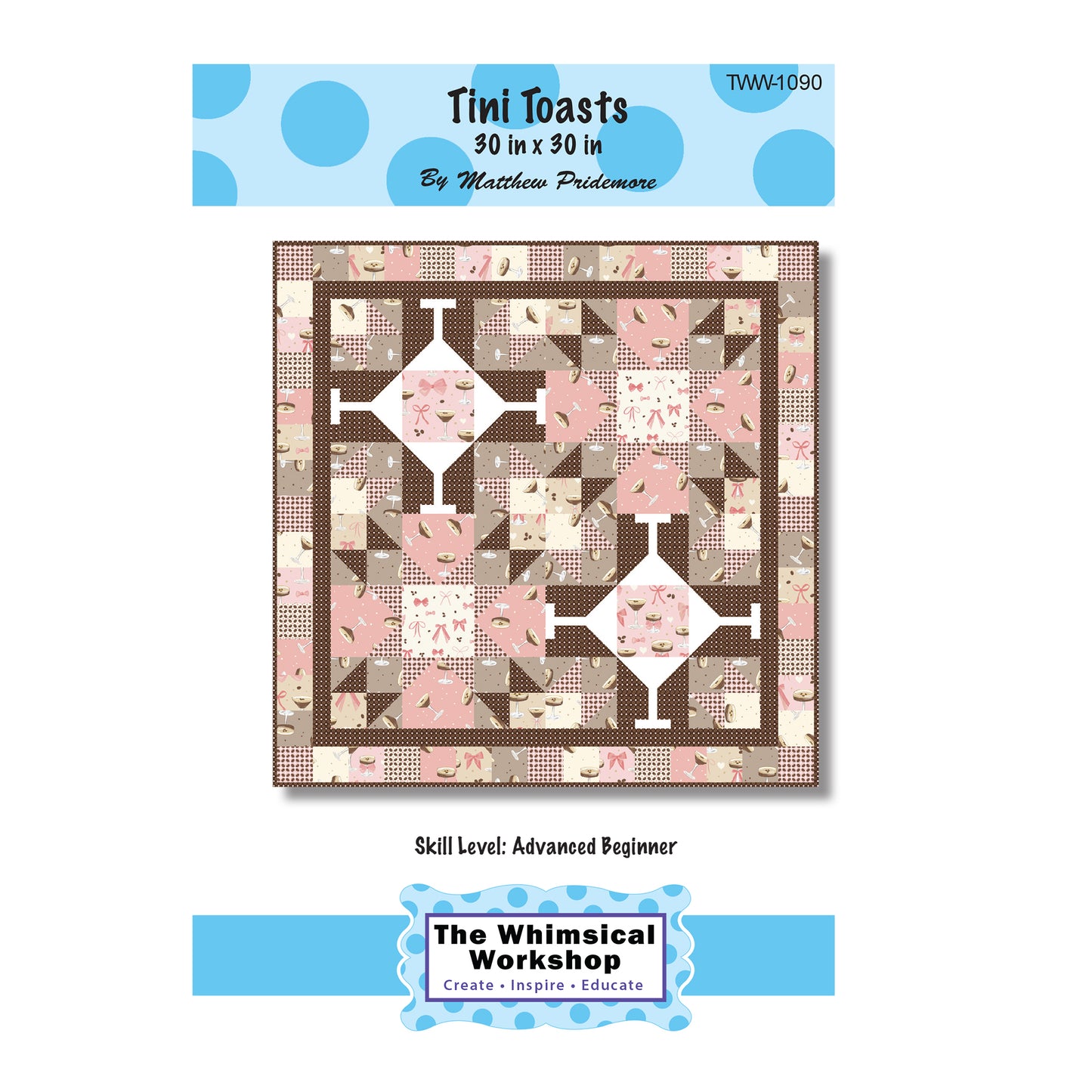 Tini Toasts Quilt TWW-1090e - Downloadable Pattern