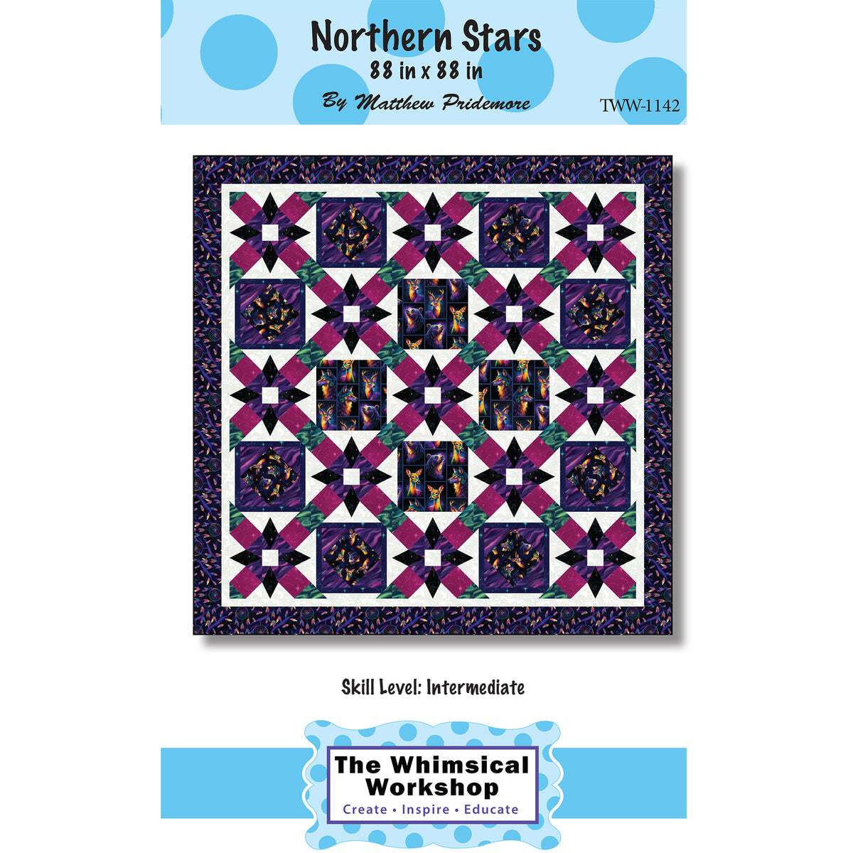 Northern Stars Quilt Pattern TWW-1142w - Wholesale Product