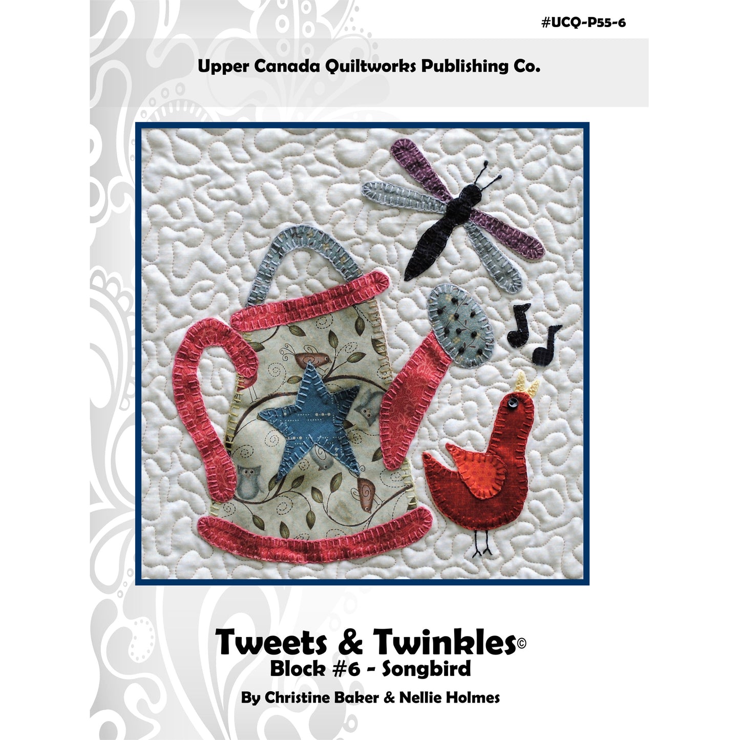 Tweets & Twinkles BOM - Block 6 Songbird UCQ-P556e - Downloadable Pattern