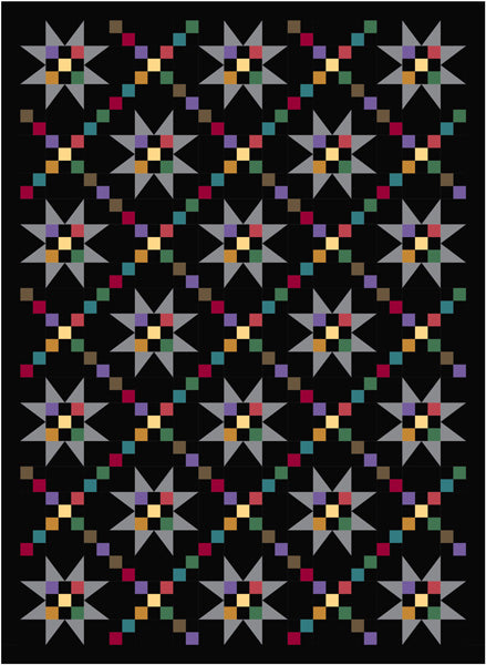 Skylights Quilt Pattern UCQ-P85 - Paper Pattern