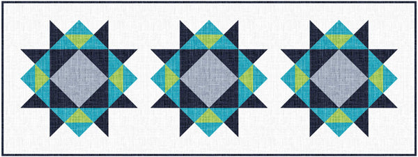 Modern Harvest Runner Quilt Pattern UCQ-P91 - Paper Pattern