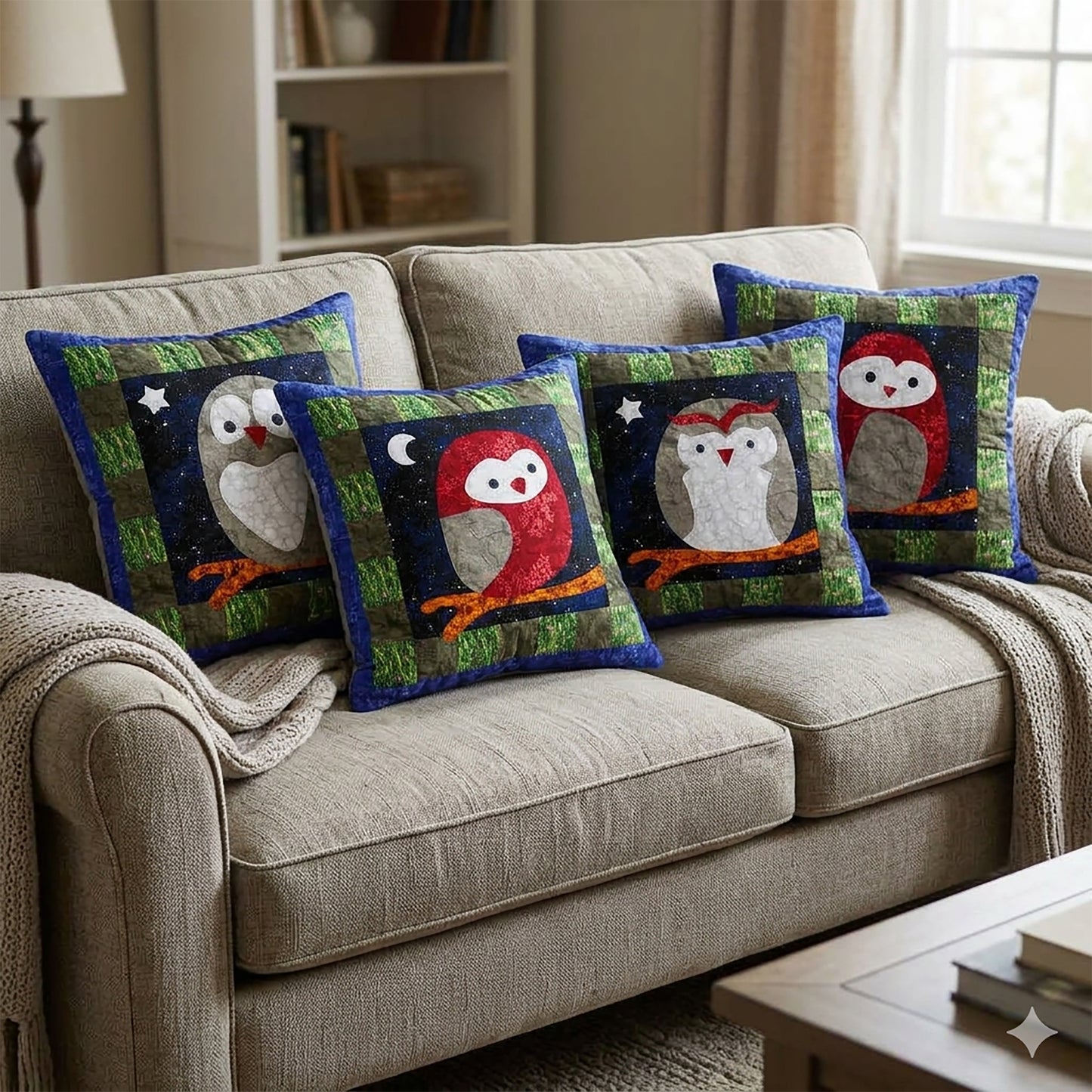 Owlettes Wall Hanging YF-120e - Downloadable Pattern