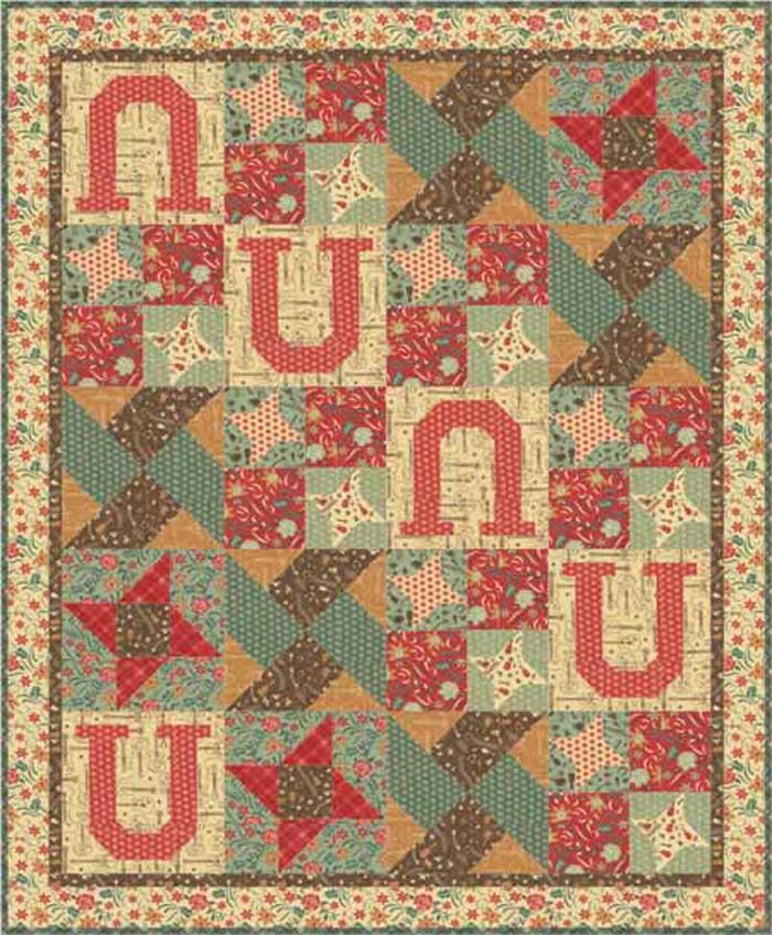 Lucky Star Quilt Pattern AEQ-42w - Wholesale Product