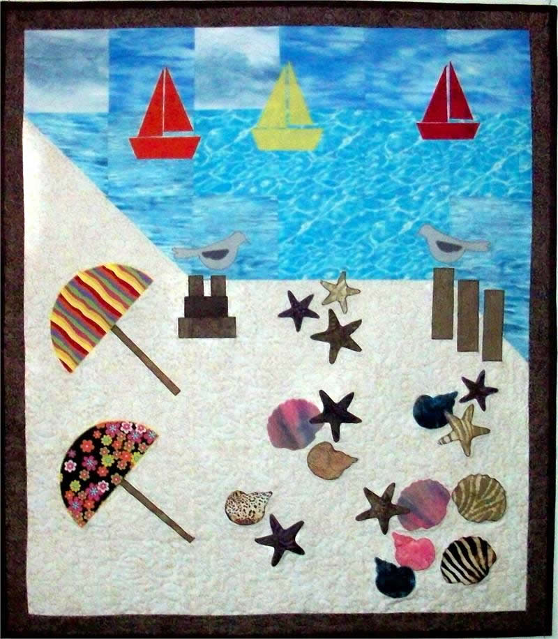 Down by the Sea Quilt Pattern AV-134w - Wholesale Product