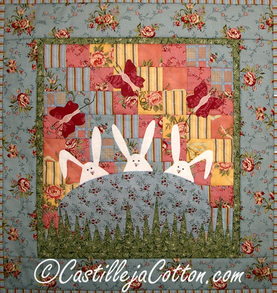 Bunnies (3) & Egg Pattern CJC-39973w - Wholesale Product