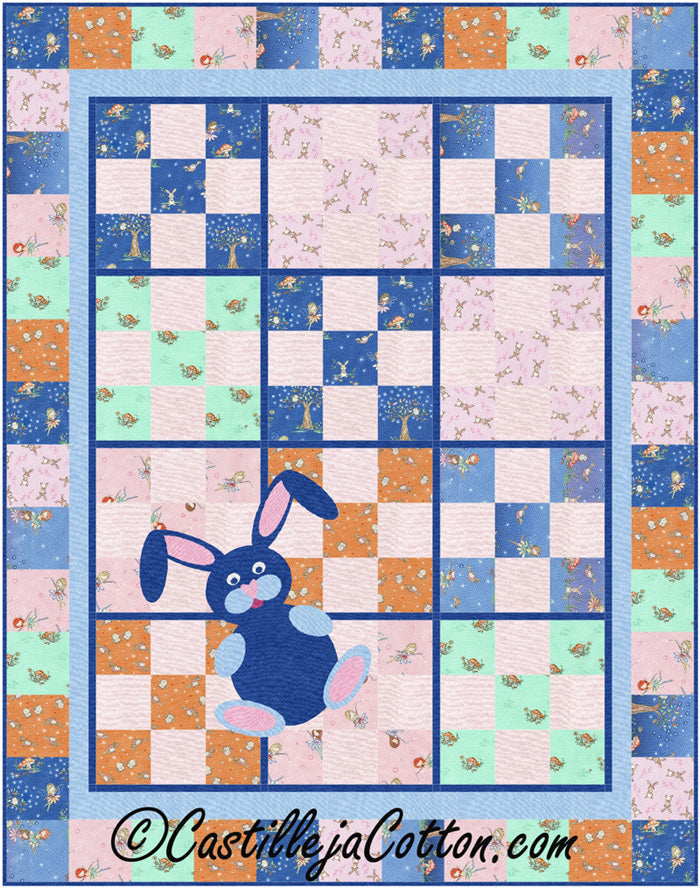 9-Patch Bunny Quilt Pattern CJC-46732w - Wholesale Product
