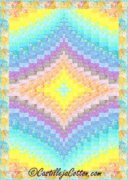 Twin Diamonds Quilt Pattern CJC-49503w - Wholesale Product