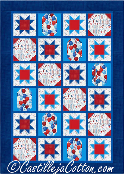 Celebrate USA Quilt Pattern CJC-5108w - Wholesale Product