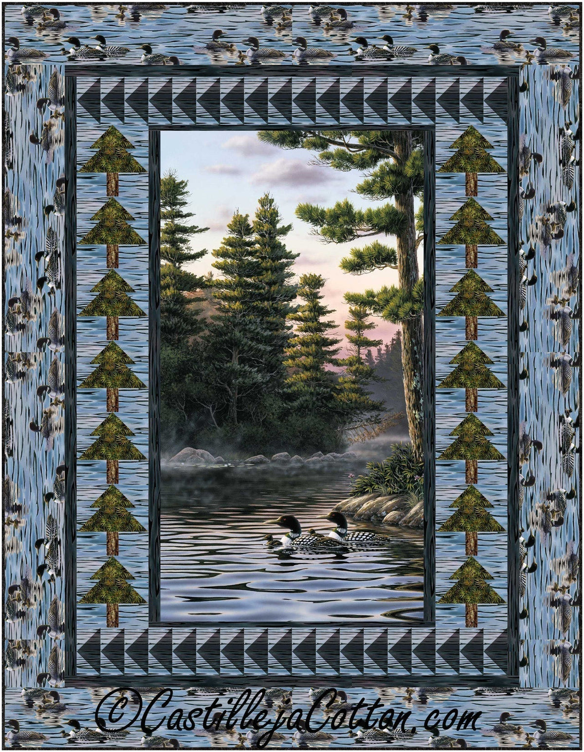 Tranquil Loons Quilt Pattern CJC-53501w - Wholesale Product