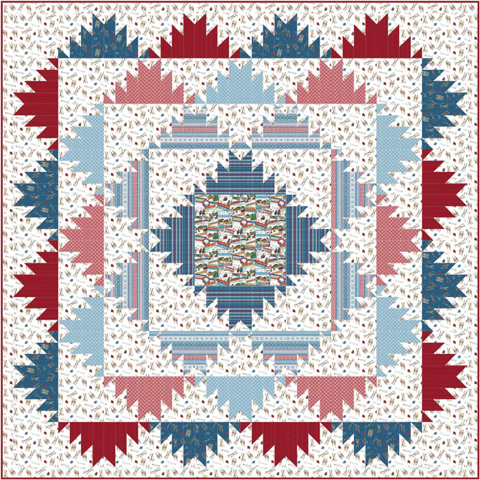 Skier's Paradise Quilt PC-162e - Downloadable Pattern