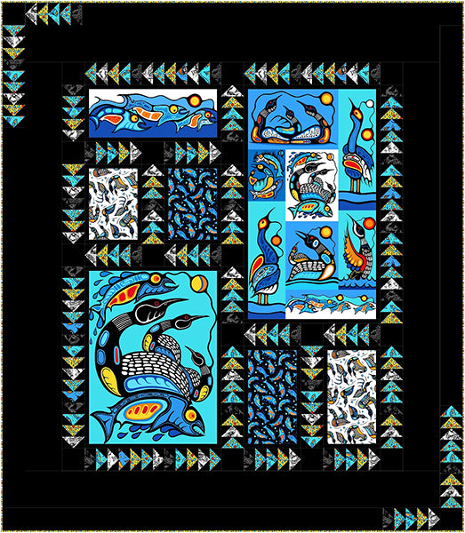 Healing Waters Quilt PC-227Ne - Downloadable Pattern