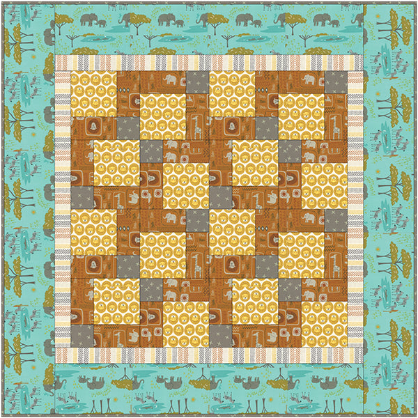 Baby Nines Quilt PQ-032e - Downloadable Pattern