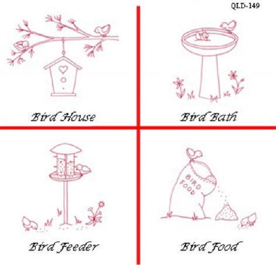A Bird's Life Embroidery QLD-149e - Downloadable Pattern