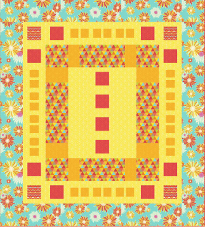 Flingo Quilt Pattern QN-017w - Wholesale Product
