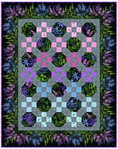 Moonlight Windows Quilt AA-15e - Downloadable Pattern