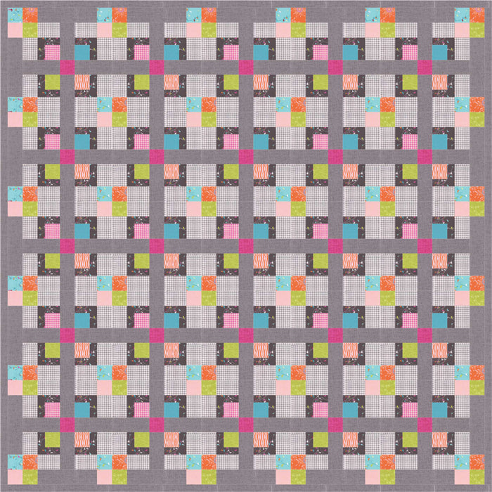 Bandbox Quilt AEQ-54e - Downloadable Pattern