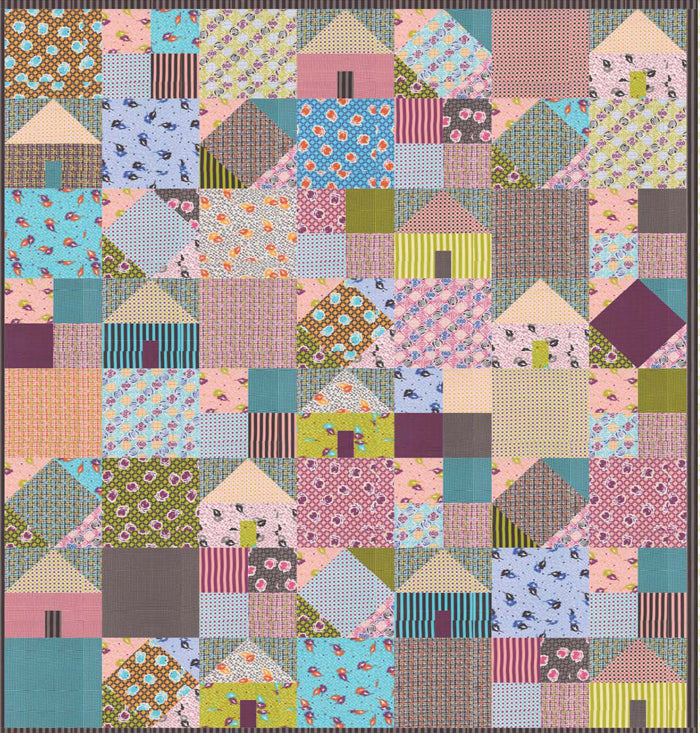 Suburbia Quilt AEQ-59e - Downloadable Pattern