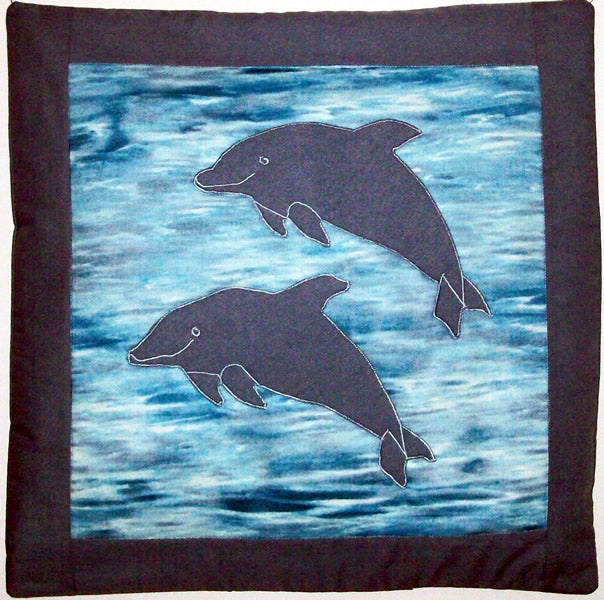 Paige's Dolphin Quilt Set Pattern AV-107 - Paper Pattern