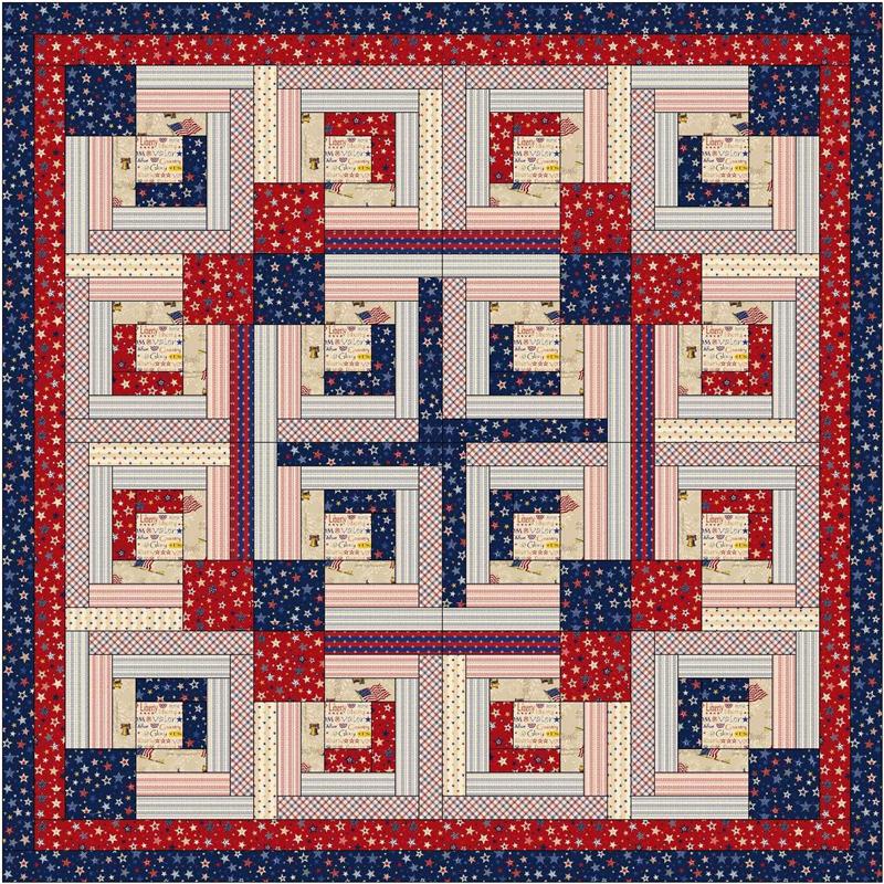 Reversible Patriotic Table Topper AV-124e - Downloadable Pattern