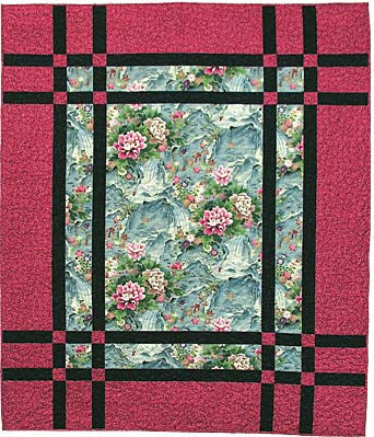 Prairie Window Quilt Pattern AW-01 - Paper Pattern