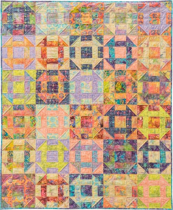 Mother of Pearl Quilt BL2-134e - Downloadable Pattern
