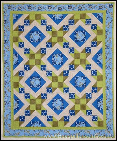 Wild World Quilt BL2-165e - Downloadable Pattern