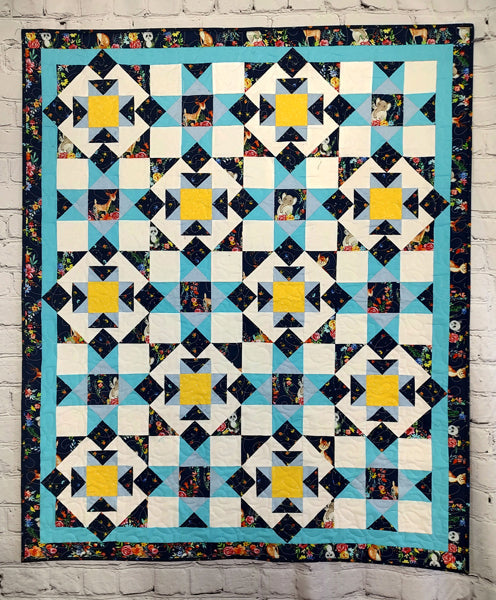 Frozen Pond Quilt Pattern BL2-205 - Paper Pattern