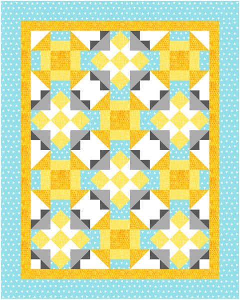 Flutterby Quilt BL2-207e - Downloadable Pattern
