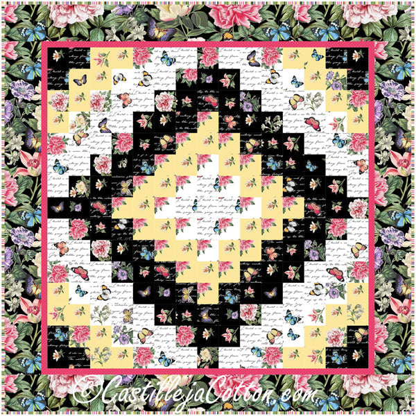 Botanica Eight Trip Wall Quilt CJC-214729e - Downloadable Pattern