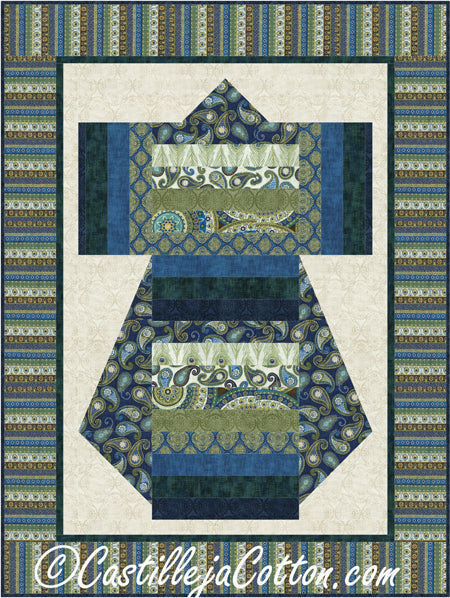 Dragon Kimono Wall Hanging CJC-3536e - Downloadable Pattern