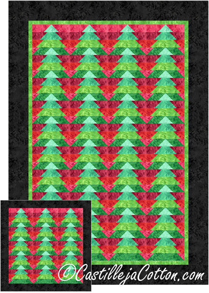 Christmas Forest Quilt CJC-38119e - Downloadable Pattern