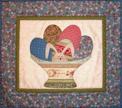 Bunny in a Basket of Eggs CJC-39769e - Downloadable Pattern