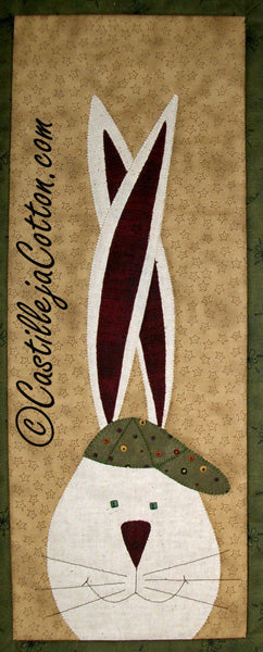 Bunny & Cap Wall Hanging Pattern CJC-39966 - Paper Pattern