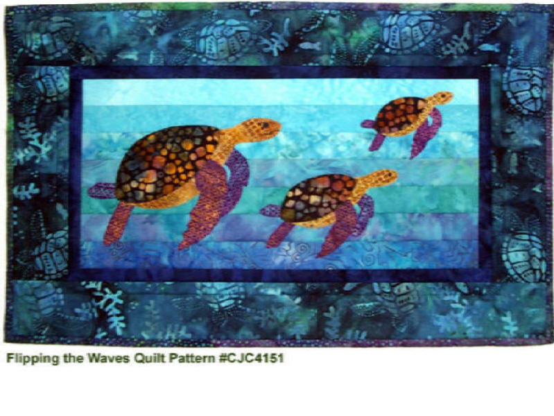 Flipping The Waves CJC-4151e - Downloadable Pattern