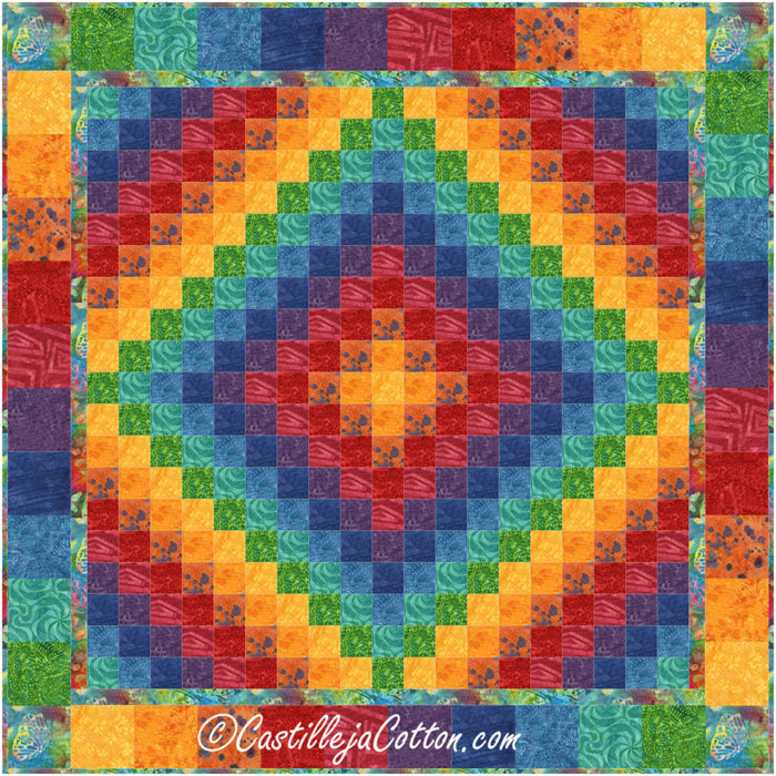 Ten Trips Pinata Quilt CJC-46124e - Downloadable Pattern