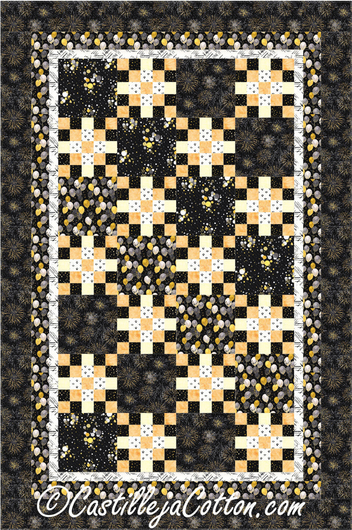 Cross Ways Quilt CJC-48131e - Downloadable Pattern