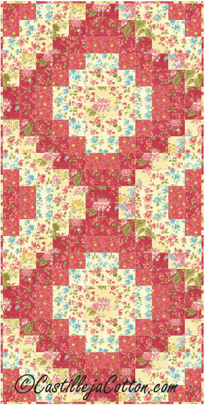 Eight oTwelve Table Runner CJC-49491e - Downloadable Pattern