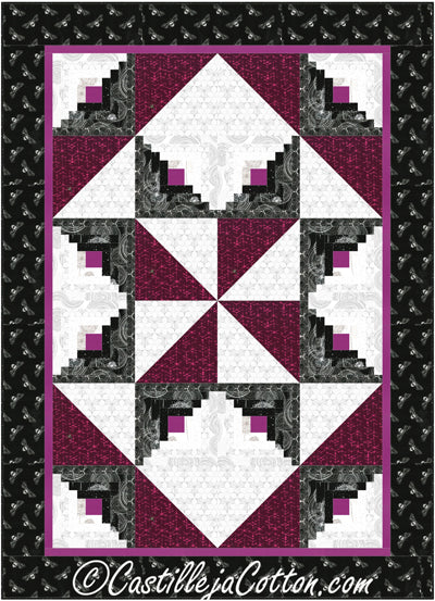 Pinwheel Star Quilt Pattern CJC-49692 - Paper Pattern