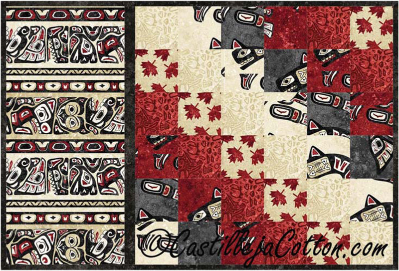 Sixes Placemat CJC-4973e - Downloadable Pattern