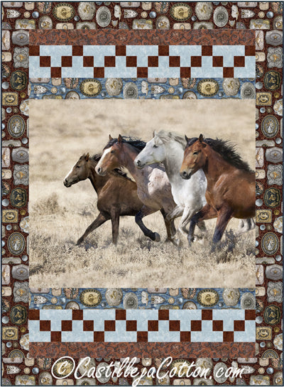 Wide Open Spaces Quilt Pattern CJC-5109 - Paper Pattern