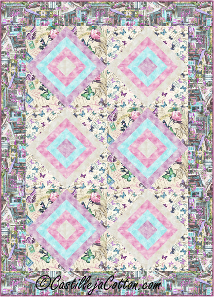 Pyramids Quilt CJC-51441e - Downloadable Pattern