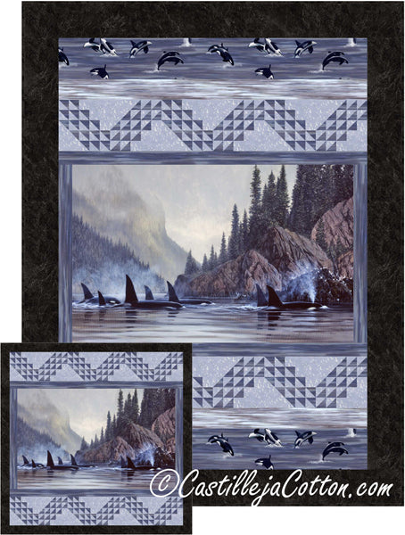 Whale Migration Quilt Pattern CJC-53010 - Paper Pattern