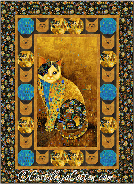 Cleo the Cat Quilt Pattern CJC-53402 - Paper Pattern