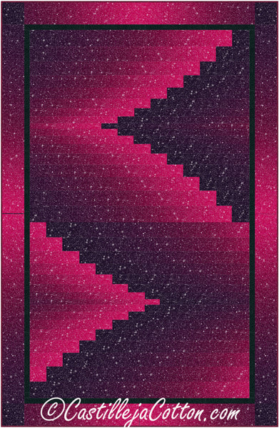 Twin Darts Quilt Pattern CJC-54761 - Paper Pattern