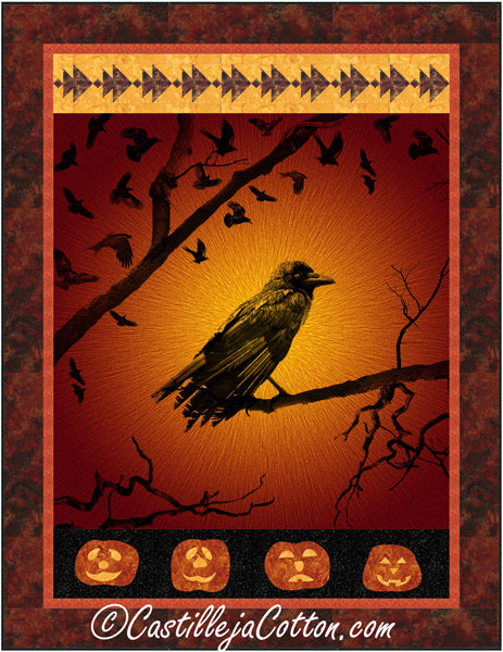 Raven and Jacks Quilt Pattern CJC-55551 - Paper Pattern