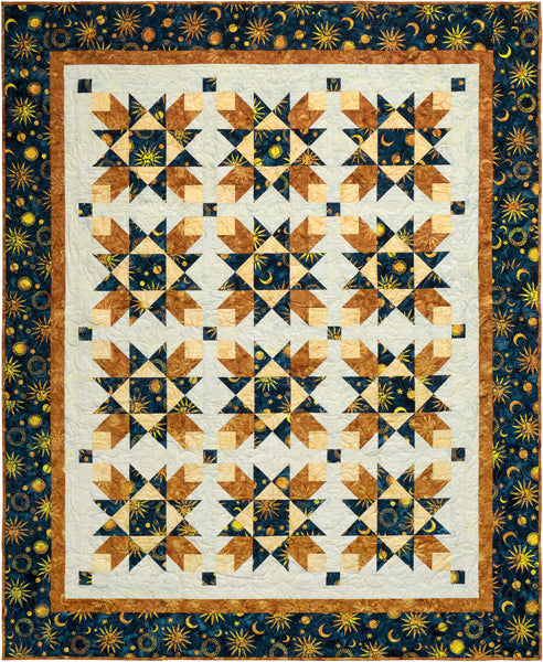 Evening Light Quilt CQD-5697e - Downloadable Pattern